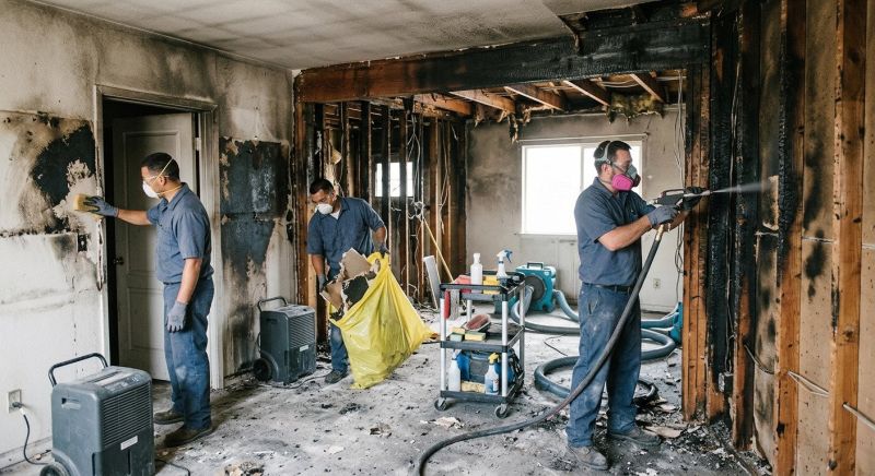 Residential Fire Restoration in Sonoma County, CA