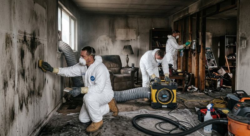 Smoke Damage Removal in Marin County, CA