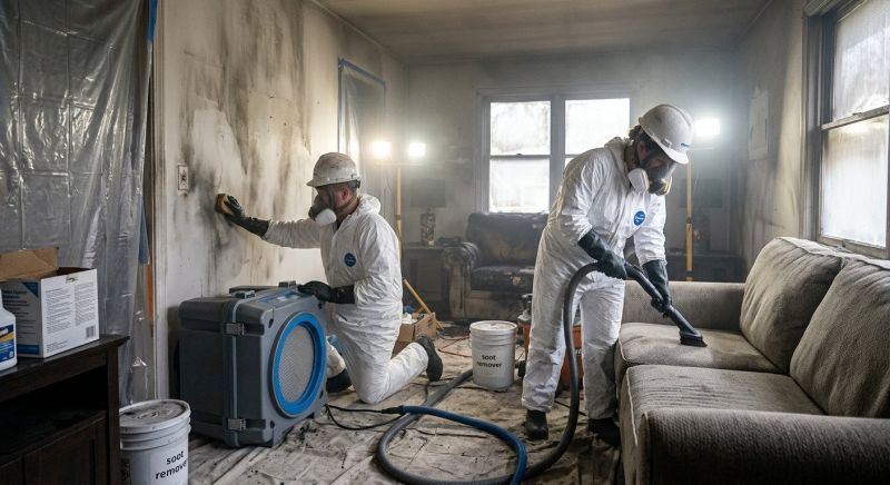 Soot Damage Repair in Fort Mill, SC